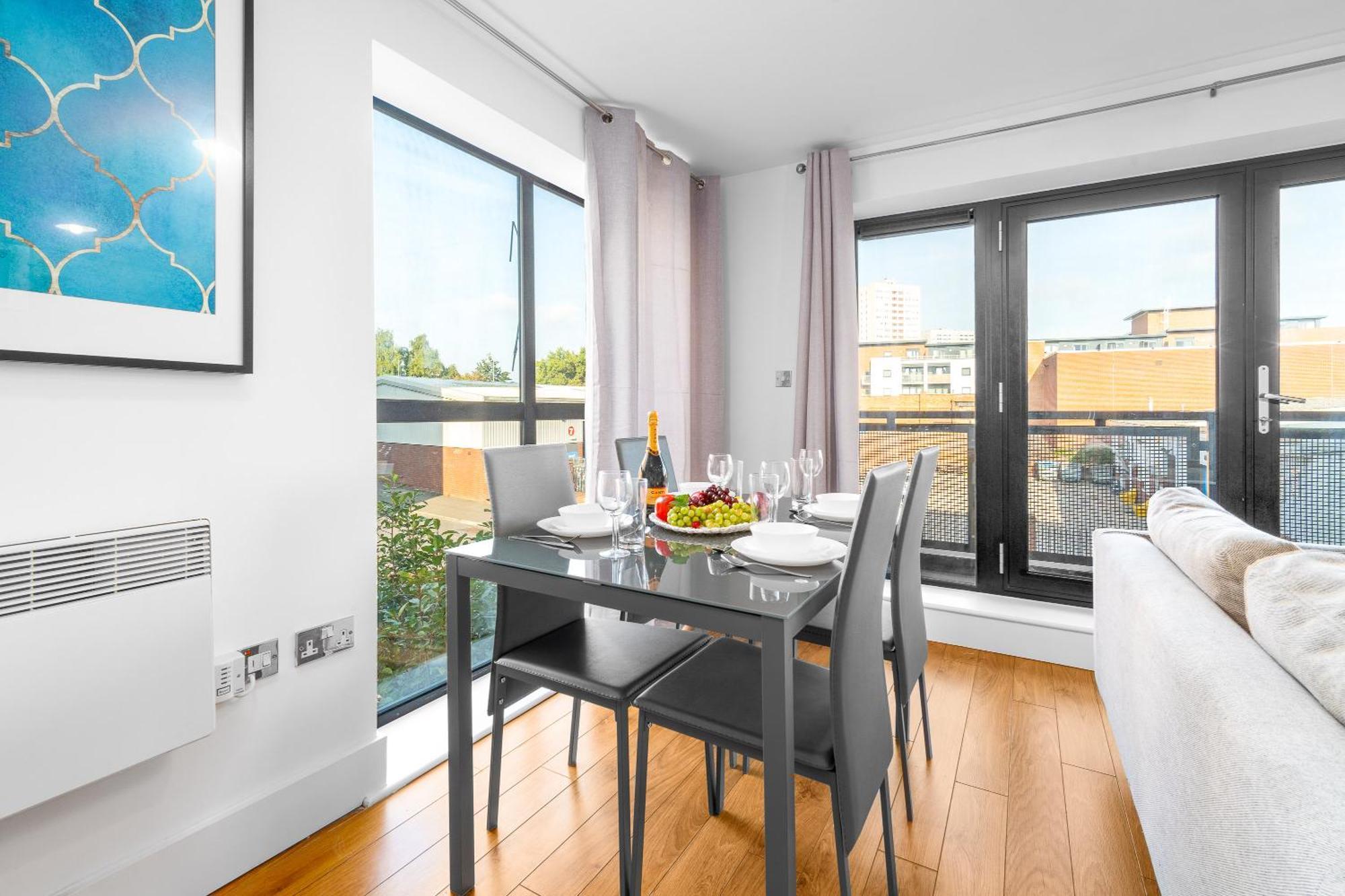 Stylish Birmingham City Centre - 2 Bed - Secure Parking - 5Ac Ngoại thất bức ảnh