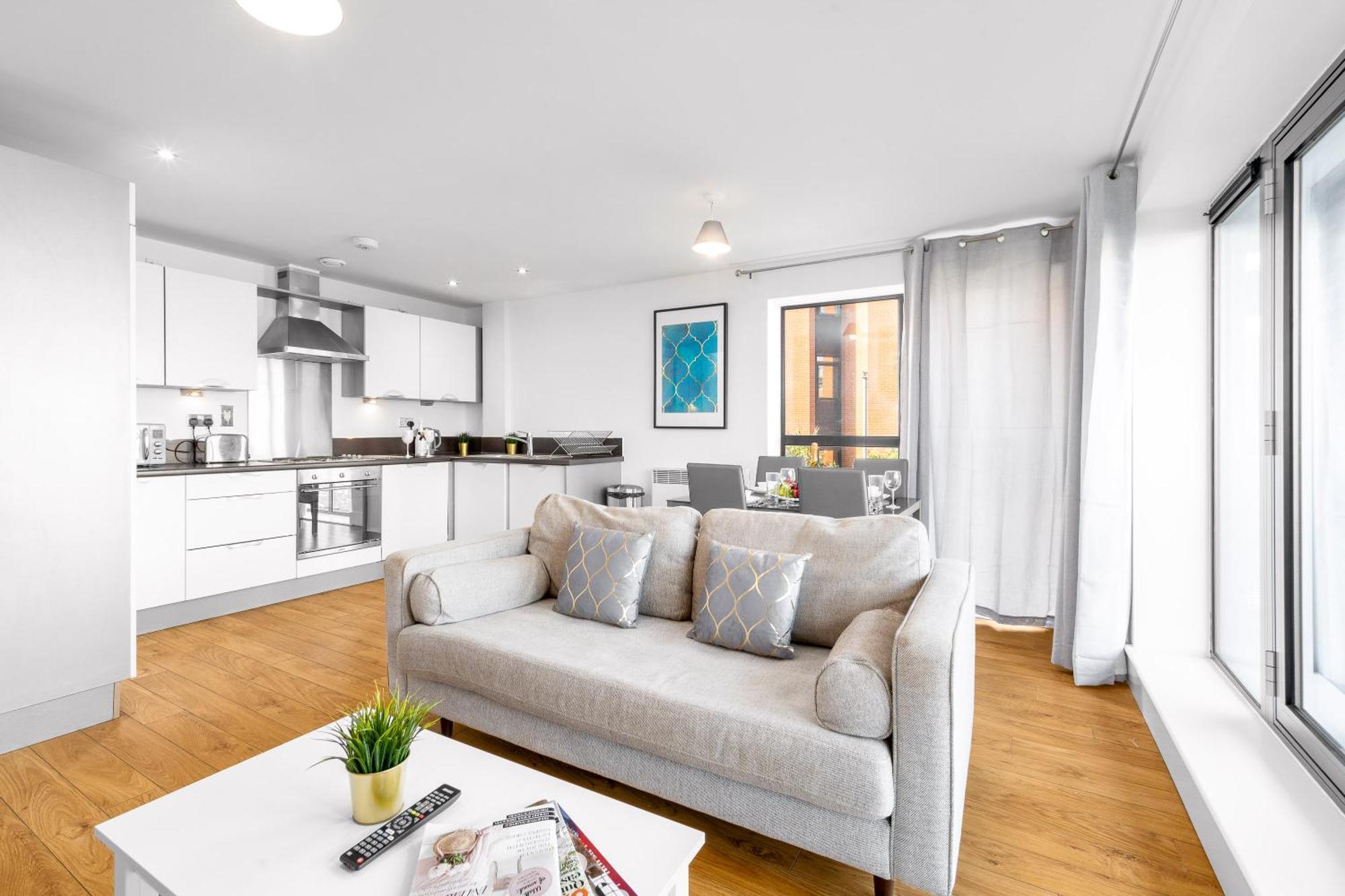 Stylish Birmingham City Centre - 2 Bed - Secure Parking - 5Ac Ngoại thất bức ảnh
